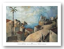 Camino del Faro by Didier Lourenco 41.75"x29.5" Art Print Poster