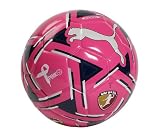 Puma WPS King (Fifa Approved) Soccer Ball, Fluo Pink-Blue-White, 5