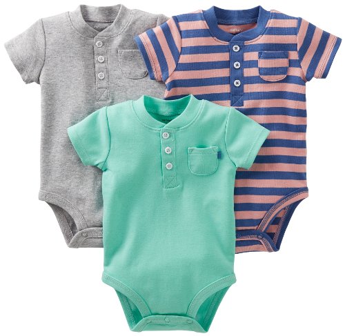 Carter's Baby Boys' 3 Pack Bodysuits (Baby)