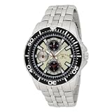 U.S. Polo Assn. Mens US8423 Yellow Dial Silver