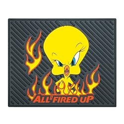 Tweety "All Fired Up" Molded 14" x 17" Utility Mat