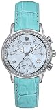 Swiss Military 06-6002-04-023 Geneva Stainless Steel Light Blue Dial Sapphire Womens Watch