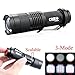 Enjoydeal Mini 1200LM CREE Q5 Zoomable LED Flashlight Hiking Torch Lamp Black 3 Modes