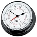 Weems & Plath Endurance Collection 125 Time and Tide Clock (Black Pearl)
