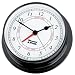 Weems &amp; Plath Endurance Collection 125 Time and Tide Clock (Black Pearl)