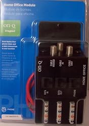 Home Office Module Distributes 4-phone lines & data connection