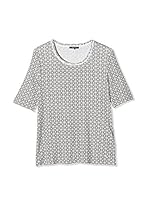Olsen Camiseta Manga Corta (Blanco / Negro)