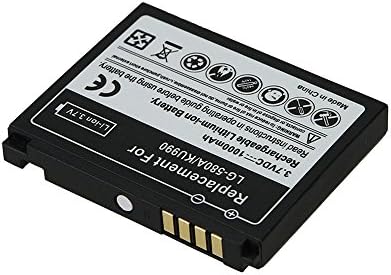 eHometown New LGIP-580A 1000mAh Rechargeable Lithium-ion Battery for LG KU990 VU CU915 CU920