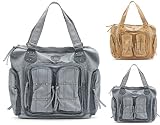 Produkt-Bild: TAMARIS Handtasche, Shopper, Nietenbesatz, 2 Farben: nature braun oder denim blau