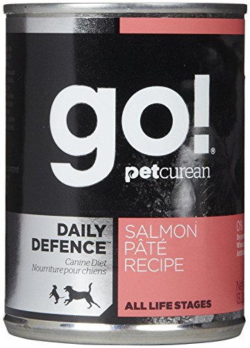 Go! Canned Dog Food, Salmon and Vegetable Formula (Pack of 12, 13.2 Ounce Cans)