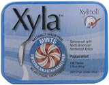 Ricochet Mints with Xylitol, Peppermint, 100-Count Mints (Pack of 6)