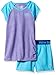 New Balance Girls' Little Sleeve Raglan Performance T-Shirt and Short Set