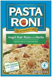 Pasta Roni Pasta & Herbs Angel Hair Pasta Mix, 4.8-Ounce Boxes (Pack of 12)