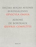 Oeuvres complètes : Edition bilingue français-latin (1Cédérom)