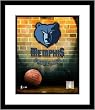Memphis Grizzlies NBA Framed 8x10 Photograph Team Logo and Basketball