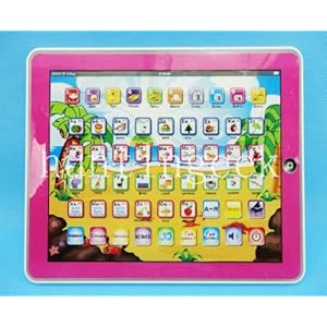 Y-pad Table Learning Machine Tablet Toy Russian Computer for Kids 19cm*24cm