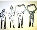 Search : 4pc VICE GRIP TYPE Mini Locking Pliers Set HIGH-CARBON STEEL