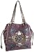 KATHY Van Zeeland Rich & Famous Patchwork Tote,Iris,one size