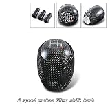 HONDA S2000 /ACURA RSX DC5 / NISSAN G35 G37 350Z Z33 / MITSUBISHI LANCER EVO VIII EVO 8/9 / SUBARU IMPREZA WRX STI / MAZDA RX-8 RX8 / 6 SPEED CARBON FILTER MANUAL GEAR SHIFT KNOB