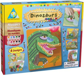 Childrens Toyshop  Toys : The Orb Factory Sticky Mosaics Dinosaurs