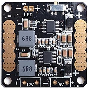 MAXSTIV CC3D Flight Controller 5V 12V Dual BEC PDB Power Distribution Board PCB For Mini QAV250 QAV210 QAV180 Multicopter