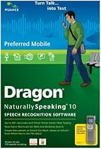 Dragon NaturallySpeaking Preferred Mobile 10.0 (PC DVD)