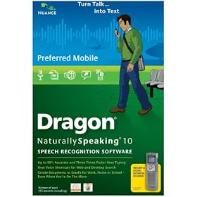 Dragon NaturallySpeaking Preferred Mobile 10.0 (PC DVD)