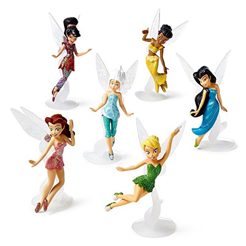 Disney fairies 6-pc. figure set, tinker bell, periwinkl…
