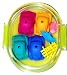 Iwako 7 Piece Beetle Car Boxed Japanese Eraser Set Large