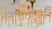 Natural Finish 5 Piece Dining Set