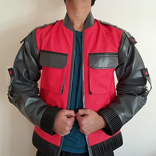 Back to the Future Marty Mcfly Bomber Jacket - Back to the Future 2 - X-LARGE