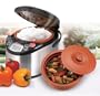 VitaClay VF7900-4 Chef Gourmet 8-Cup Rice and Slow Cooker Pro, Brushed Stainless