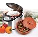 VitaClay VF7900-4 Chef Gourmet 8-Cup Rice and Slow Cooker Pro, Brushed Stainless