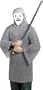 Medieval Full-Size METAL CHAIN MAIL Armor SHIRT & HOOD Suit European Chainmaille Costume
