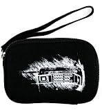 On the go Travel Camera Bag Soft Sleeve Case Pouch for Disney Princess 2.1-Megapixel Digital - Black, Vintage telephone. Bonus Ekatomi Screen Cleaner Sticker