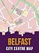 Belfast, Northern Ireland City Centre Street Map