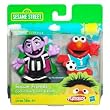 SESAME STREET PLAYSKOOL Soccer Friends Count Von Count & Elmo