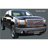 07-11 GMC Sierra 1500 1pc Upper + 1pc Bumper Combo Billet Grille by AR