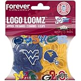 2013 NCAA College Team Logo Loomz Filler Packs - 200 Bands & 2 Charms - Pick Team!