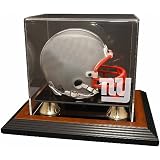 Caseworks New York Giants Brown Zenith Mini Helmet Display Case