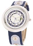 Cactus CAC-15-L03 Kids Navy and Light Blue Fabric Strap Time Teacher Watch