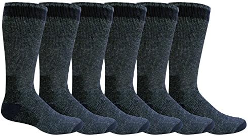 Sierra Club Men's Wool Heavy Boot Socks Hunting Camping Trekking Hiking