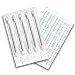 25-Pack Piercing Needles Sealed and Sterlized - 9 Sizes to Choose From (16 Gauge)