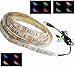 ATTYOU(TM) RGB Led Strip Waterproof 50cm (1.65Feet) 15leds 5050 Strip Light with 5v USB Cable for TV/PC/Laptop Background Lighting USB-powered