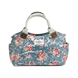 Cath Kidston キャスキッドソン デイバッグ Day Bag With Leather Bunch Blue バンチブルー ハンドバッグ オイルクロス[並行輸入品]