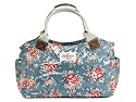 Cath Kidston キャスキッドソン デイバッグ Day Bag With Leather Bunch Blue バンチブルー ハンドバッグ オイルクロス[並行輸入品]