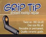 Grip Tip Universal Fishing Rod Tip Repair Replacement Ceramic Tip (One Size Fits All)