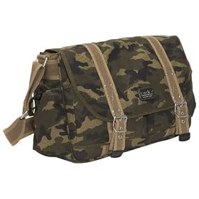 Oxio Camoulux Messenger Laptop Bag