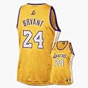 Kobe Bryant Los Angeles Lakers Women's Replica Adidas NBA Basketball Jersey (Gold)