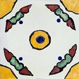 Mexican Tile - 4x4 Guadalajara 2 Talavera
